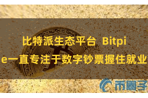 比特派生态平台 Bitpie一直专注于数字钞票握住就业