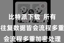 比特派下载  所有这个词的往复数据皆会流程多重加密处理