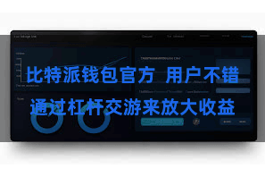 比特派钱包官方  用户不错通过杠杆交游来放大收益
